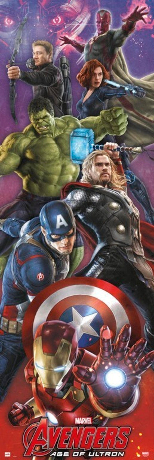Grupo Erik PPGE8005 Marvel Avengers Age Of Ultron Poster 53X158cm | Yourdecoration.at