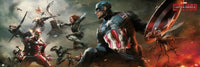 Grupo Erik PPGE8015 Marvel Captain America Civil War Poster 158X53cm | Yourdecoration.at