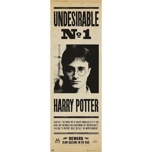 Grupo Erik PPGE8031 Harry Potter Undesirable Nr 1 Poster 53X158cm | Yourdecoration.at