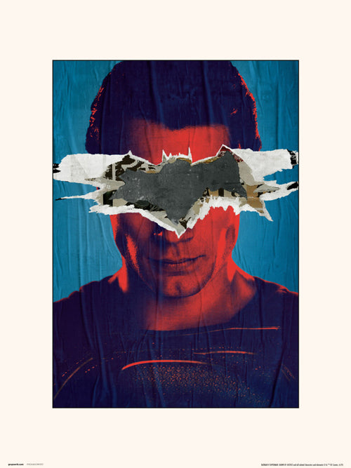 Grupo Erik Dc Batman V Superman Superman Kunstdruck 30X40cm | Yourdecoration.at