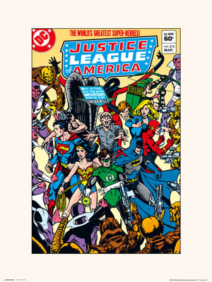 Grupo Erik Dc Comics Justice Leage Of America 212 Kunstdruck 30X40cm | Yourdecoration.at