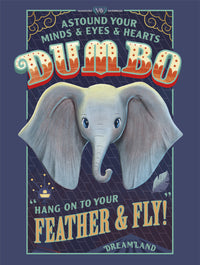 Grupo Erik Disney Dumbo Feather And Fly Kunstdruck 30X40cm | Yourdecoration.at