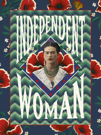 Grupo Erik Frida Kahlo Independent Woman Kunstdruck 30X40cm | Yourdecoration.at