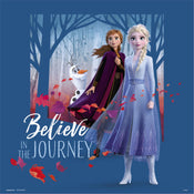 Grupo Erik Frozen Believe In The Journey Kunstdruck 30X30cm | Yourdecoration.at