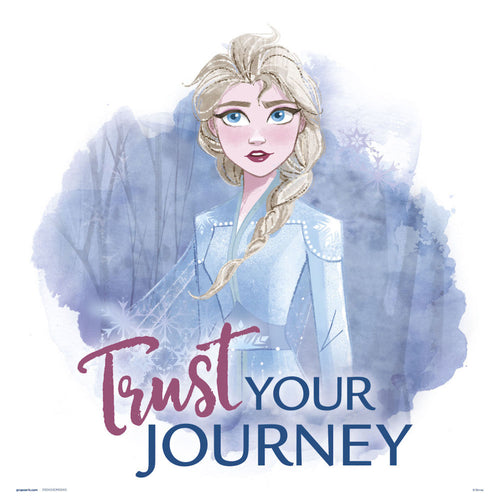 Grupo Erik Frozen Face Your Fear Kunstdruck 30X30cm | Yourdecoration.at