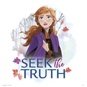 Grupo Erik Frozen Find Your Strength Kunstdruck 30X30cm | Yourdecoration.at