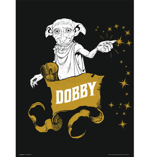 Grupo Erik Harry Potter Dobby Kunstdruck 30X40cm | Yourdecoration.at