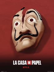 Grupo Erik La Casa De Papel Mascara Kunstdruck 30X40cm | Yourdecoration.at