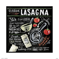 Grupo Erik Lily And Val Classic Lasagna Kunstdruck 30X30cm | Yourdecoration.at