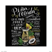 Grupo Erik Lily And Val Pina Colada Kunstdruck 30X30cm | Yourdecoration.at