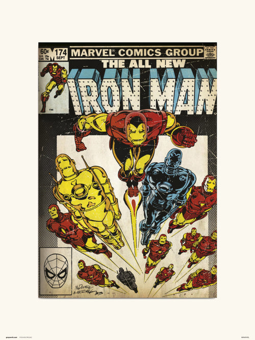 Grupo Erik Marvel Iron Man 174 Kunstdruck 30X40cm | Yourdecoration.at