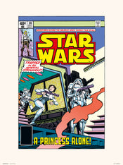 Grupo Erik Star Wars 30 A Princess Alone Kunstdruck 30X40cm | Yourdecoration.at