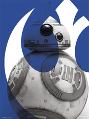 Grupo Erik Star Wars Episode Ix Bb 8 Kunstdruck 30X40cm | Yourdecoration.at