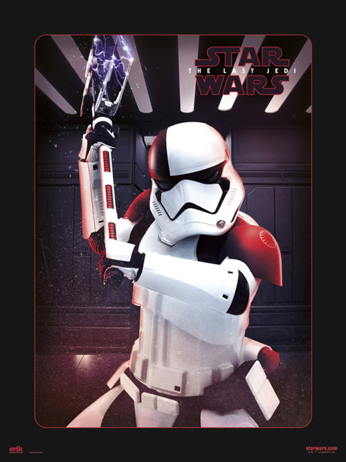 Grupo Erik Star Wars Vill Executioner Trooper Kunstdruck 30X40cm | Yourdecoration.at