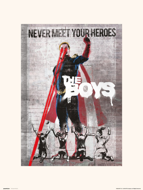 Grupo Erik The Boys Never Meet Your Heroes Kunstdruck 30X40cm | Yourdecoration.at