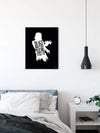 Komar Star Wars Silhouette Quotes Stormtrooper Kunstdruck 40x50cm | Yourdecoration.be