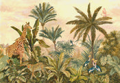 Komar Vlies Fototapete Iax8 0005 Tropical Vintage Garden | Yourdecoration.at