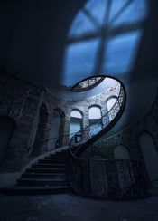 Komar Vlies Fototapete Shx4 140 The Forgotten Chateau | Yourdecoration.at