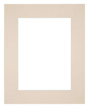 Passepartout 20x25cm Karton Teint Rand Gerade Vorne | Yourdecoration.de