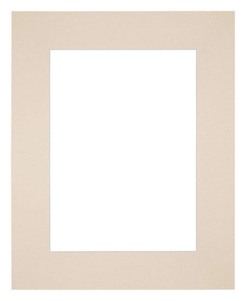 Passepartout 20x25cm Karton Teint Rand Gerade Vorne | Yourdecoration.de