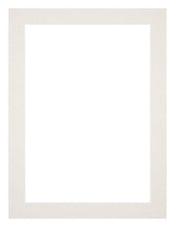 Passepartout 60x80cm Karton Hellgrau Rand 3cm Gerade Vorne | Yourdecoration.de