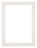 Passepartout 60x80cm Karton Hellgrau Rand 3cm Gerade Vorne | Yourdecoration.de