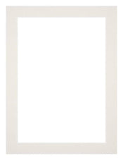 Passepartout 30x40cm Karton Hellgrau Rand 3cm Gerade Vorne | Yourdecoration.de