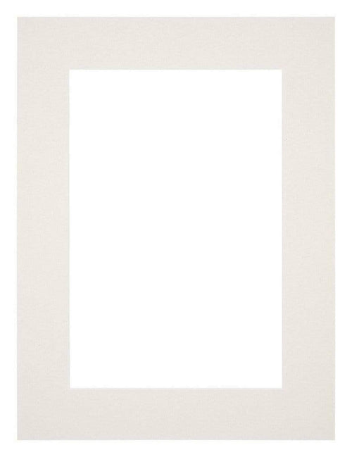 Passepartout 60x80cm Karton Hellgrau Rand 5cm Gerade Vorne | Yourdecoration.de