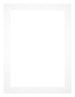 Passepartout 60x80cm Karton Weiss Rand 3cm Gerade Vorne | Yourdecoration.de