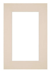 Passepartout 61x91,5cm Karton Teint Rand 6cm Gerade Vorne | Yourdecoration.de