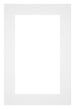 Passepartout 61x91,5cm Karton Weiss Rand 5cm Gerade Vorne | Yourdecoration.de