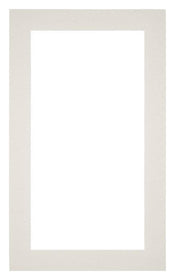 Passepartout 30x50cm Karton Hellgrau Rand 4cm Gerade Vorne | Yourdecoration.de