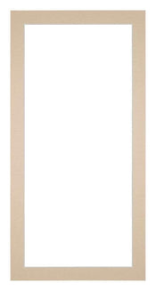 Passepartout 20x40cm Karton Beige Rand 3cm Gerade Vorne | Yourdecoration.de