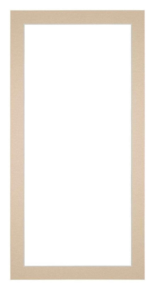 Passepartout 20x40cm Karton Beige Rand 3cm Gerade Vorne | Yourdecoration.de