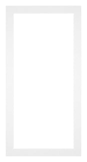 Passepartout 20x40cm Karton Weiss Rand 3cm Gerade Vorne | Yourdecoration.de