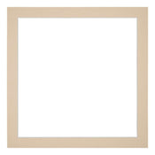 Passepartout 30x30cm Karton Beige Rand 3cm Gerade Vorne | Yourdecoration.de