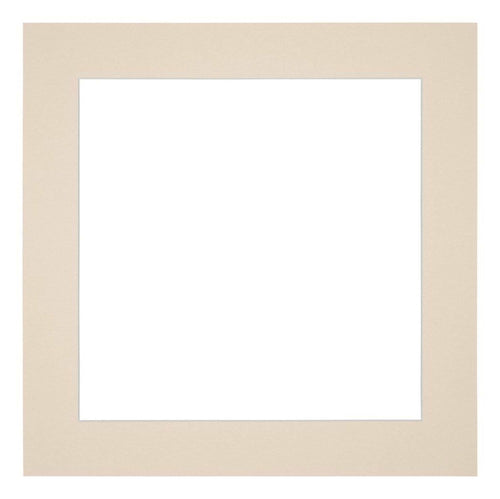 Passepartout 60x60cm Karton Teint Rand 5cm Gerade Vorne | Yourdecoration.de