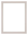 Passepartout 56x71cm Karton Grau Granit Rand 3cm Gerade Vorne | Yourdecoration.de