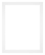 Passepartout 55x65cm Karton Weiss Rand 3cm Gerade Vorne | Yourdecoration.de