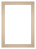 Passepartout 50x70cm Karton Beige Rand 5cm Gerade Vorne | Yourdecoration.de