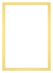 Passepartout 20x28cm Karton Gelb Rand 3cm Gerade Vorne | Yourdecoration.de