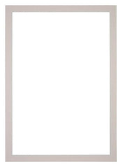Passepartout 20x28cm Karton Grau Granit Rand 3cm Gerade Vorne | Yourdecoration.de