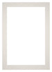 Passepartout 50x70cm Karton Hellgrau Rand 5cm Gerade Vorne | Yourdecoration.de