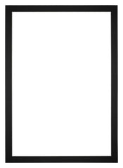 Passepartout 50x70cm Karton Schwarz Rand 3cm Gerade Vorne | Yourdecoration.de