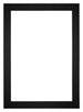 Passepartout 50x70cm Karton Schwarz Rand 5cm Gerade Vorne | Yourdecoration.de