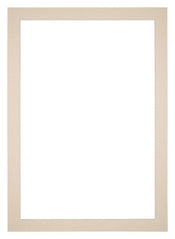 Passepartout 60x84cm Karton Teint Rand 4cm Gerade Vorne | Yourdecoration.de