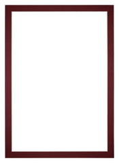 Passepartout 20x28cm Karton Weinrot Rand 3cm Gerade Vorne | Yourdecoration.de