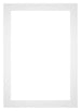 Passepartout 30x42cm Karton Weiss Rand 5cm Gerade Vorne | Yourdecoration.de