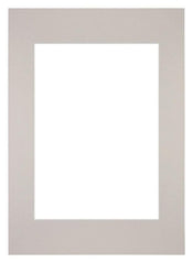 Passepartout 59,4x84cm A1/A2 Karton Grau Granit Rand Gerade Vorne | Yourdecoration.de