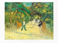 Vincent Van Gogh Giardini Publici Kunstdruck 80x60cm | Yourdecoration.de